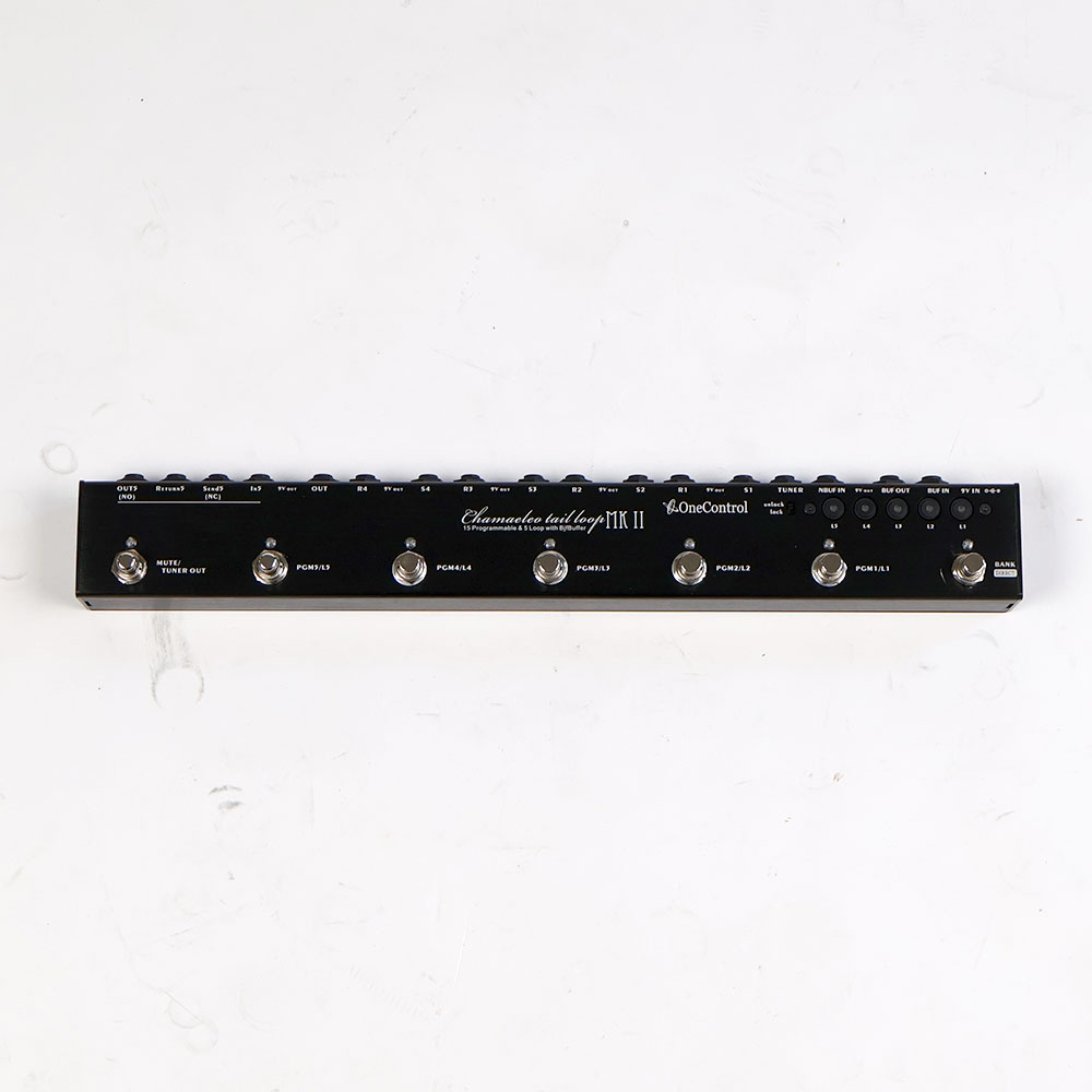 【中古】 One Control Chamaeleo Tail Loop MKII ループスイッチャー 正面