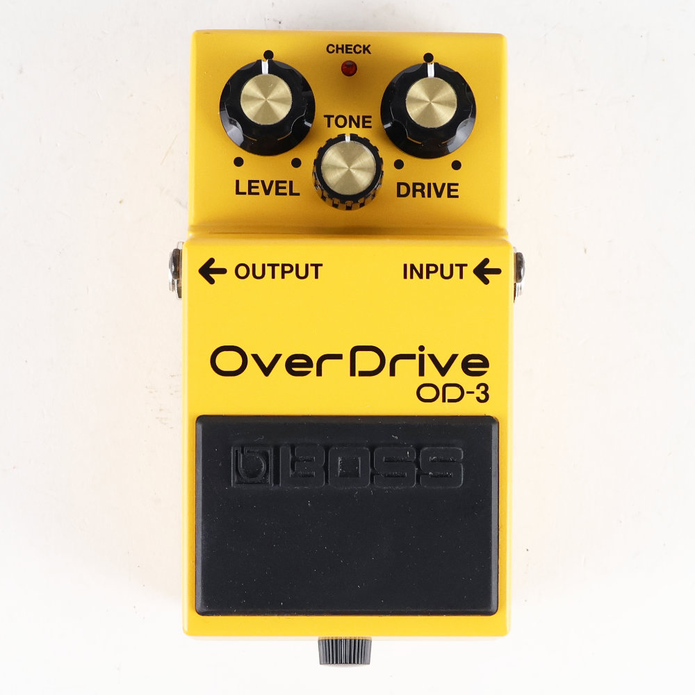 【中古】 オーバードライブ エフェクター BOSS OD-3 Over Drive ギターエフェクター 正面