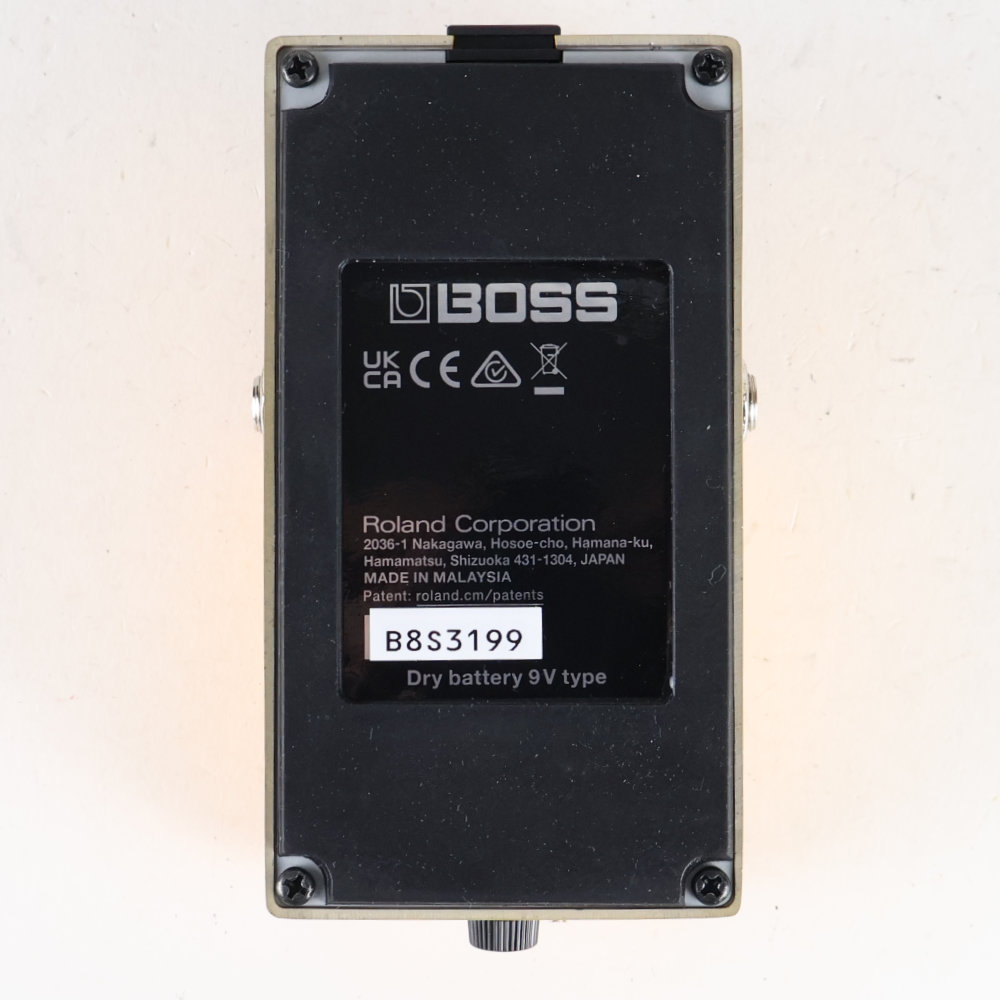 【中古】 オーバードライブ エフェクター BOSS OD-3 Over Drive ギターエフェクター 底面