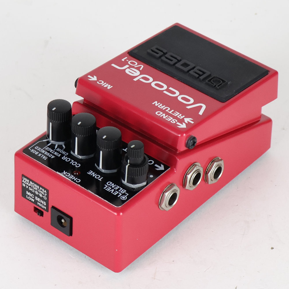 【中古】ボコーダー エフェクター BOSS VO-1 Vocoder ボコーダー エフェクター 側面
