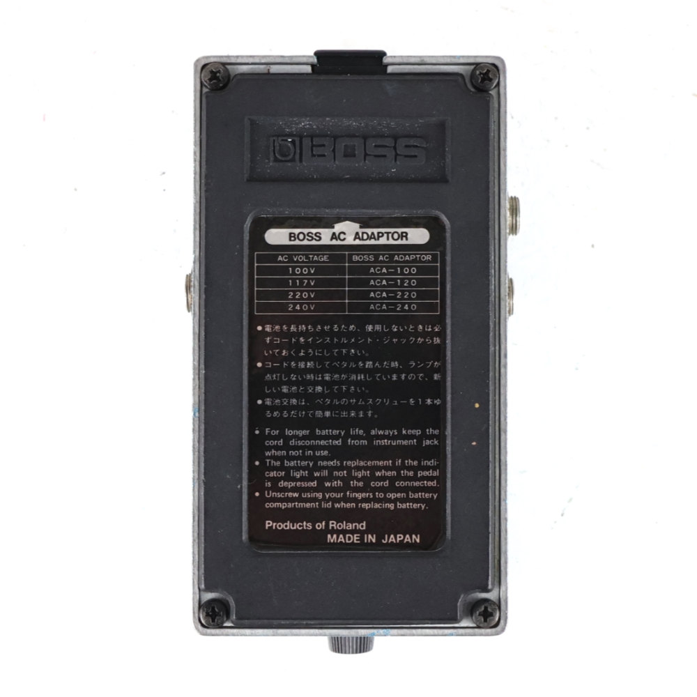 【中古】 コーラス エフェクター BOSS CE-3 Chorus Made in JAPAN ギターエフェクター ボトム画像