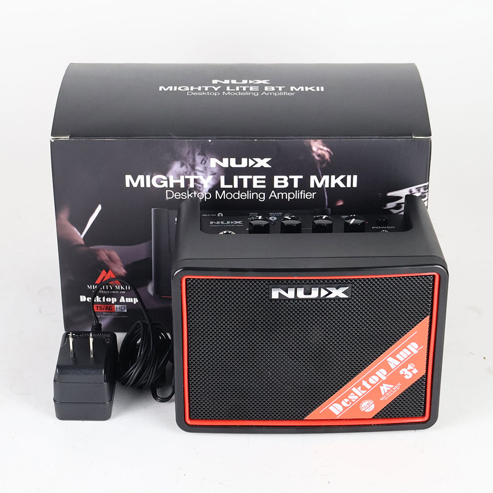 【中古】 NUX ニューエックス Mighty Lite BT MKII 小型アンプ コンボ ギター用 ベース用 モデリングアンプ