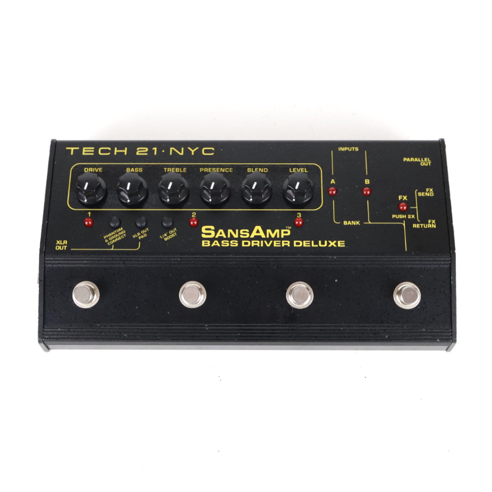 【中古】 ベース用プリアンプ TECH21 SANSAMP Bass Driver Deluxe