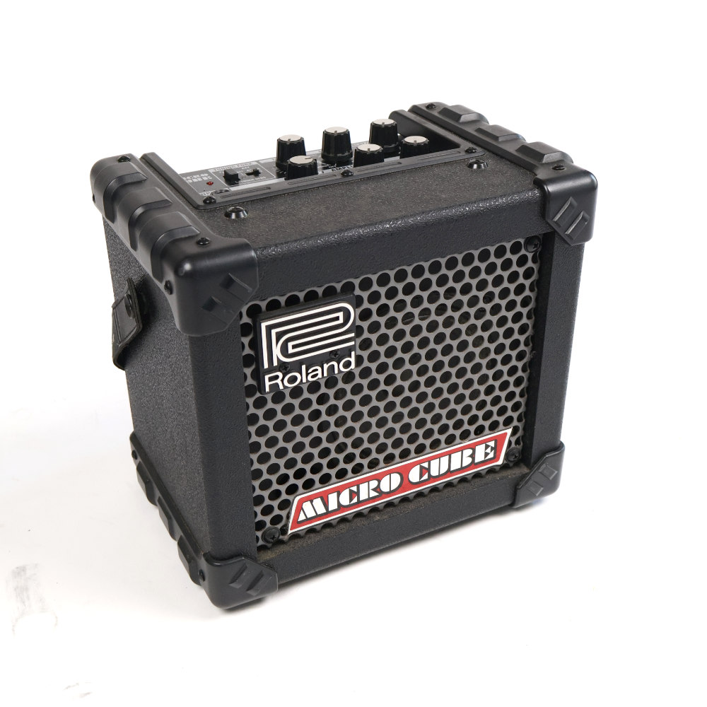 中古】 ギターアンプ Roland ローランド MICRO CUBE BLACK コンボ