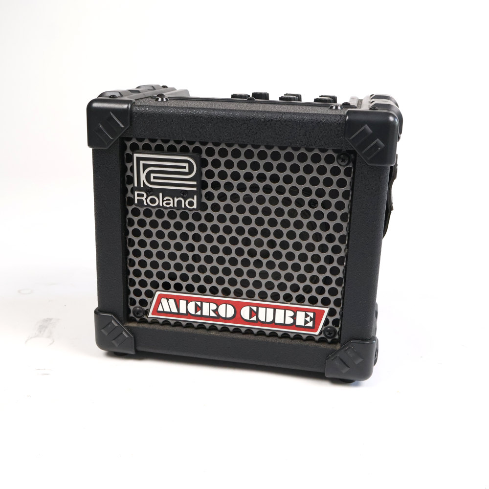 【中古】 ギターアンプ Roland ローランド MICRO CUBE BLACK コンボアンプ 詳細画像