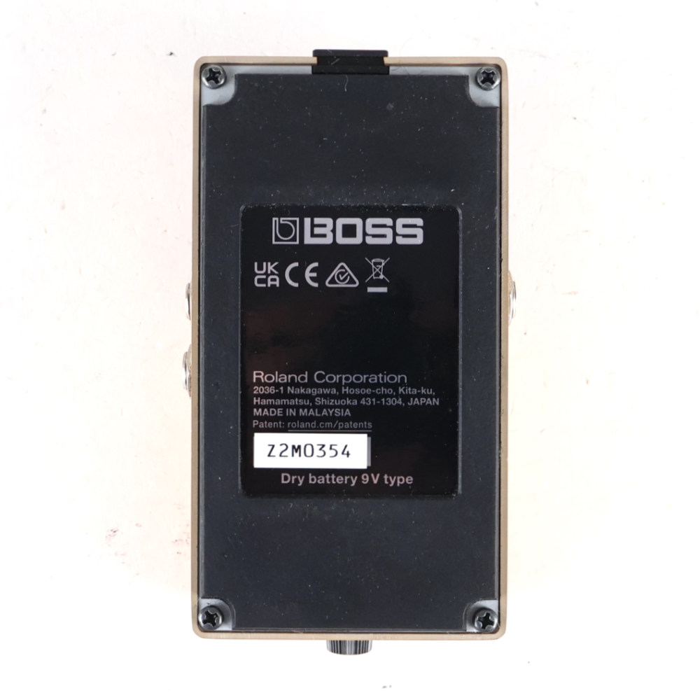 【中古】 ターボディストーション エフェクター BOSS DS-2 Turbo Distortion ギターエフェクター ボトム画像