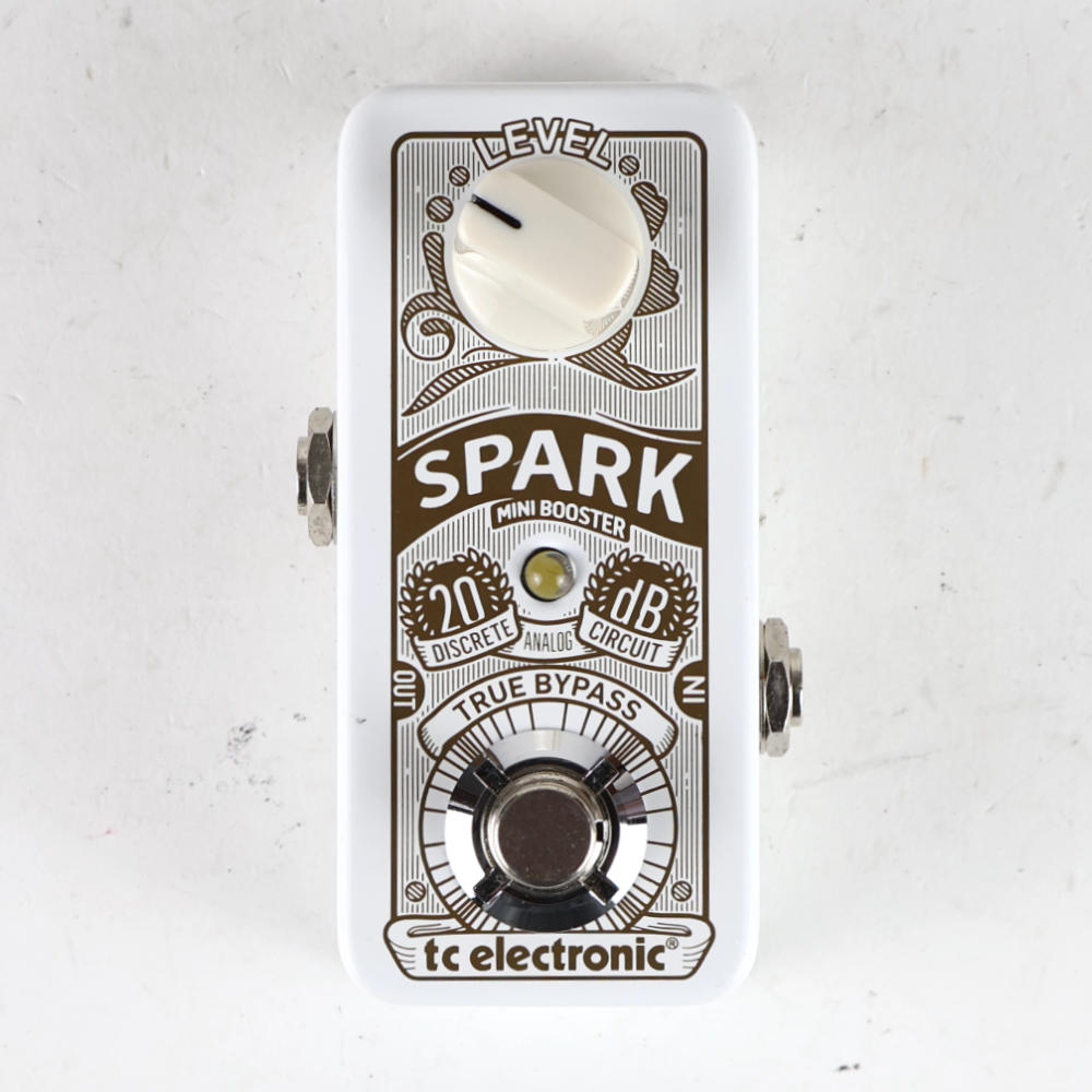 SPARK BOOSTER tc electronic 中古完動美品 ブースター 中古】 ブースター エフェクター tc electronic Spark Mini Booster