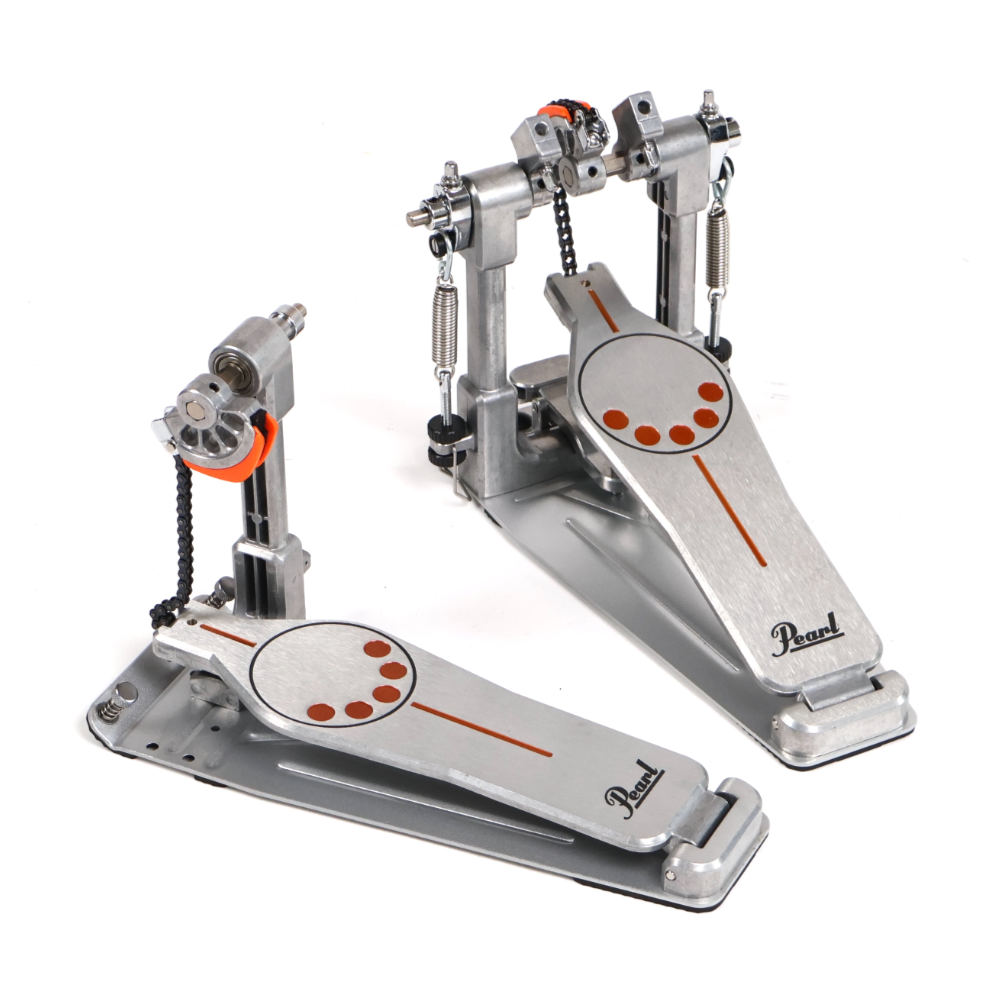 【中古】 ドラムツインペダル パール PEARL P-932 Demonator ドラムツインペダル 斜めアングル画像2
