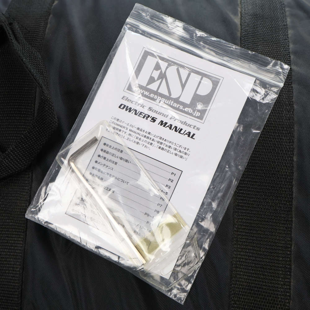 【中古】 エレキギター BanG Dream! by ESP M-II SAYO バンドリ!コラボギター ROSELIA 氷川紗夜モデル 付属品画像