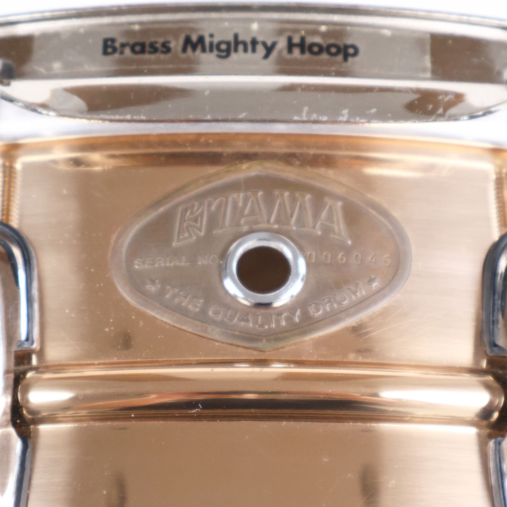 【中古】スネアドラム タマ TAMA PB355 POWER METAL Bronze 14x5.5 スネアドラム シリアル