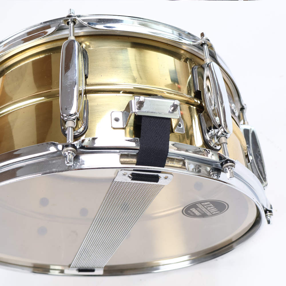 【中古】 スネアドラム タマ TAMA AE265 ARTSTAR ES Brass 14x6.5 スネアドラム Made in Japan ストレイナー 2