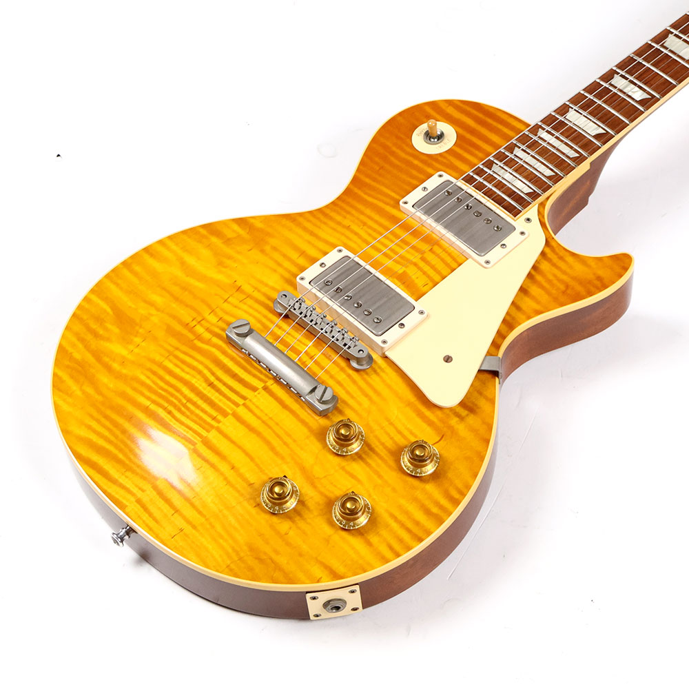 【中古】 エレキギター Gibson Custom Shop Historic Select 1958 Les Paul Standard Reissue Hand Selected BellaDonna Burst 2015年製 3.90kg ギブソン カスタムショップ ハンドセレクト ボディ