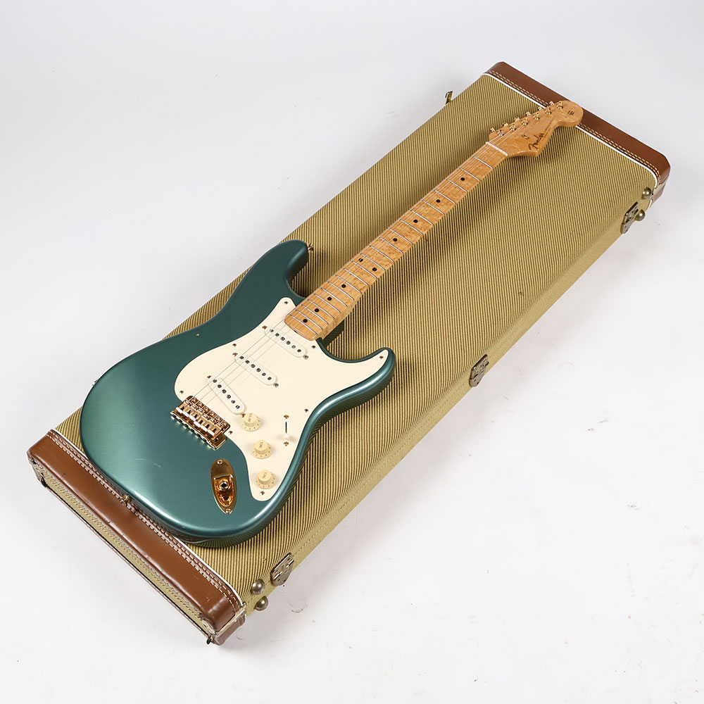 【中古】 エレキギター Fender Custom Shop 1958 Stratocaster Teal Green Metallic Gold Hardware 1997年製 バーズアイメイプルネック フェンダーカスタムショップ ストラトキャスター