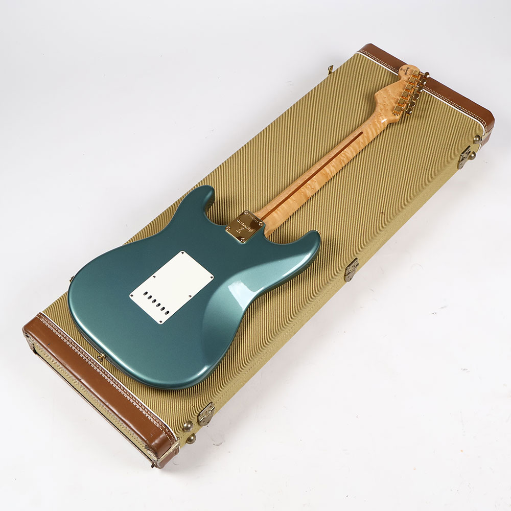 【中古】 エレキギター Fender Custom Shop 1958 Stratocaster Teal Green Metallic Gold Hardware 1997年製 バーズアイメイプルネック フェンダーカスタムショップ ストラトキャスター 背面