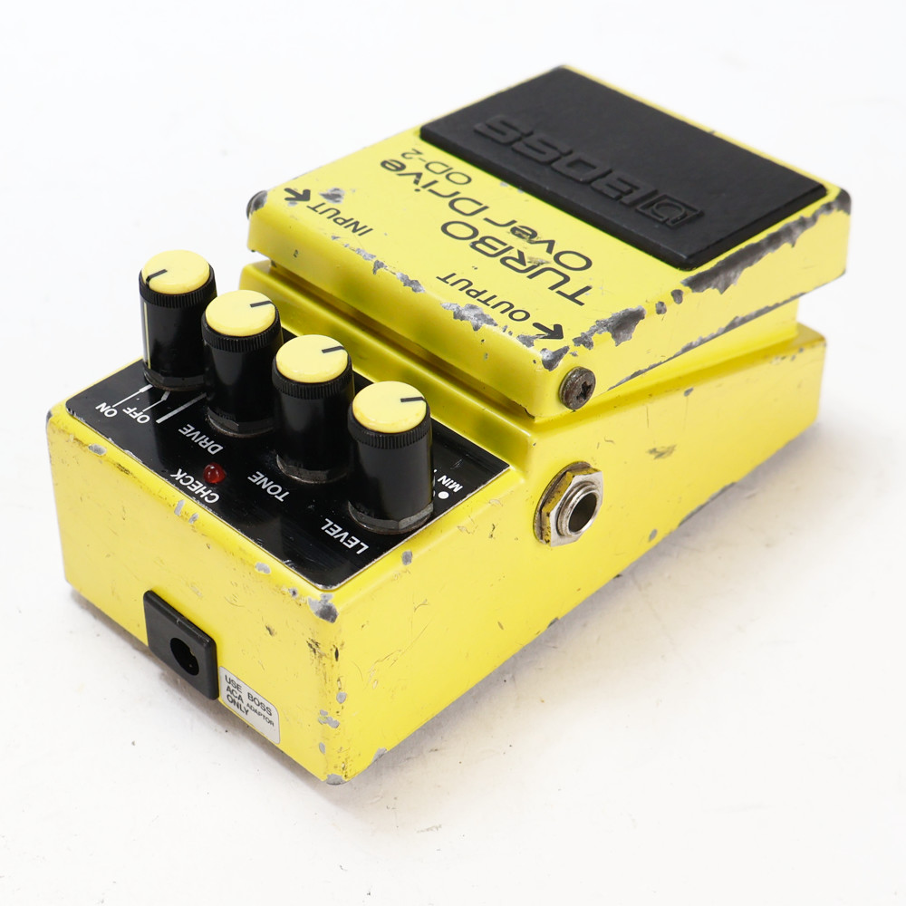 希少 良品 日本製 BOSS ターボオーバードライブ OD-2 エフェクター 中古】ターボオーバードライブ エフェクター BOSS OD-2 TURBO