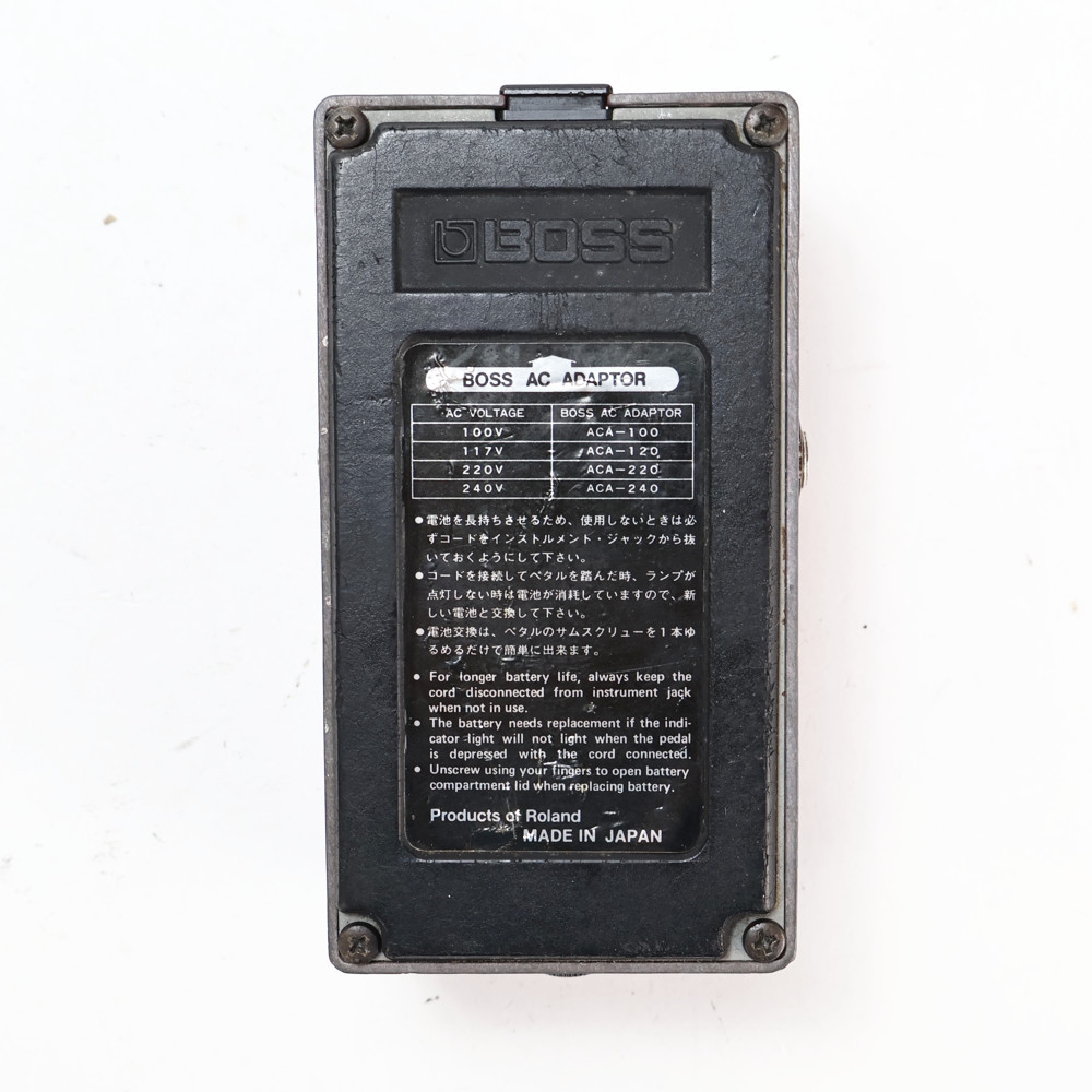 【中古】 アナログディレイ エフェクター BOSS DM-2 Delay Made in Japan 後期モデル ギターエフェクター 裏面