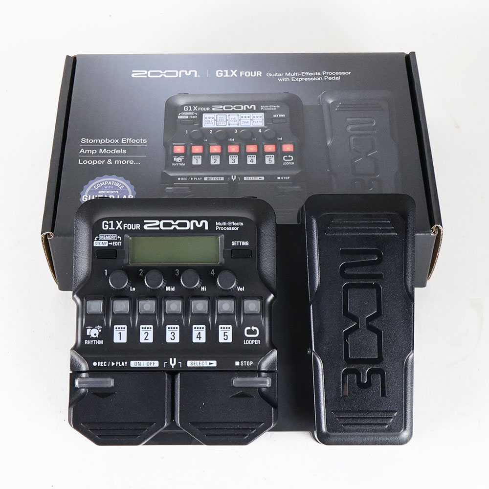 【中古】 ギターマルチエフェクター ZOOM G1X FOUR