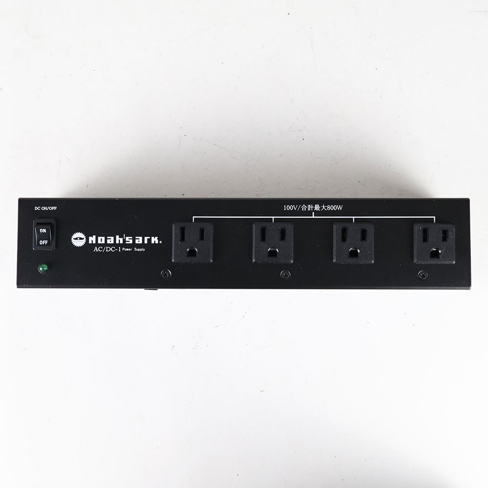 【中古】 パワーサプライ Noah’sark AC/DC-1 ノアズアーク AC4供給 9V DC8供給 12V DC 3供給 上面
