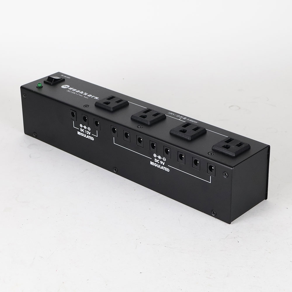 【中古】 パワーサプライ Noah’sark AC/DC-1 ノアズアーク AC4供給 9V DC8供給 12V DC 3供給 全体