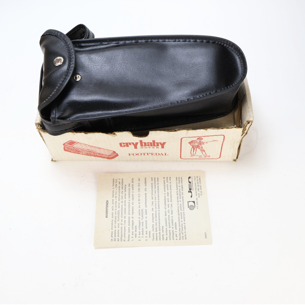 【中古】 ワウペダル エフェクター Jen Cry Baby Super 250.422 白Fasel ギターエフェクター 付属品