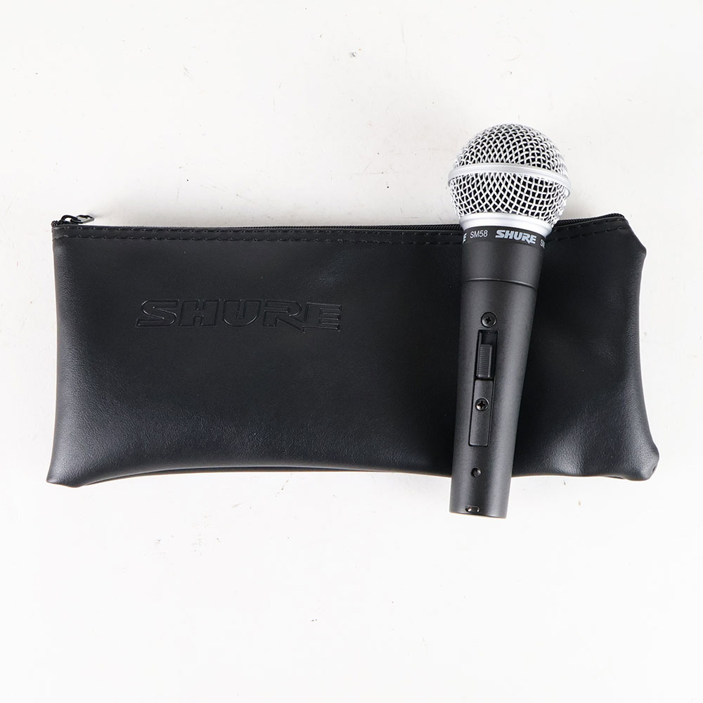 【中古】 マイク ダイナミックマイク SHURE SM58SE スイッチ付き シュアー 58 ゴッパ シュア