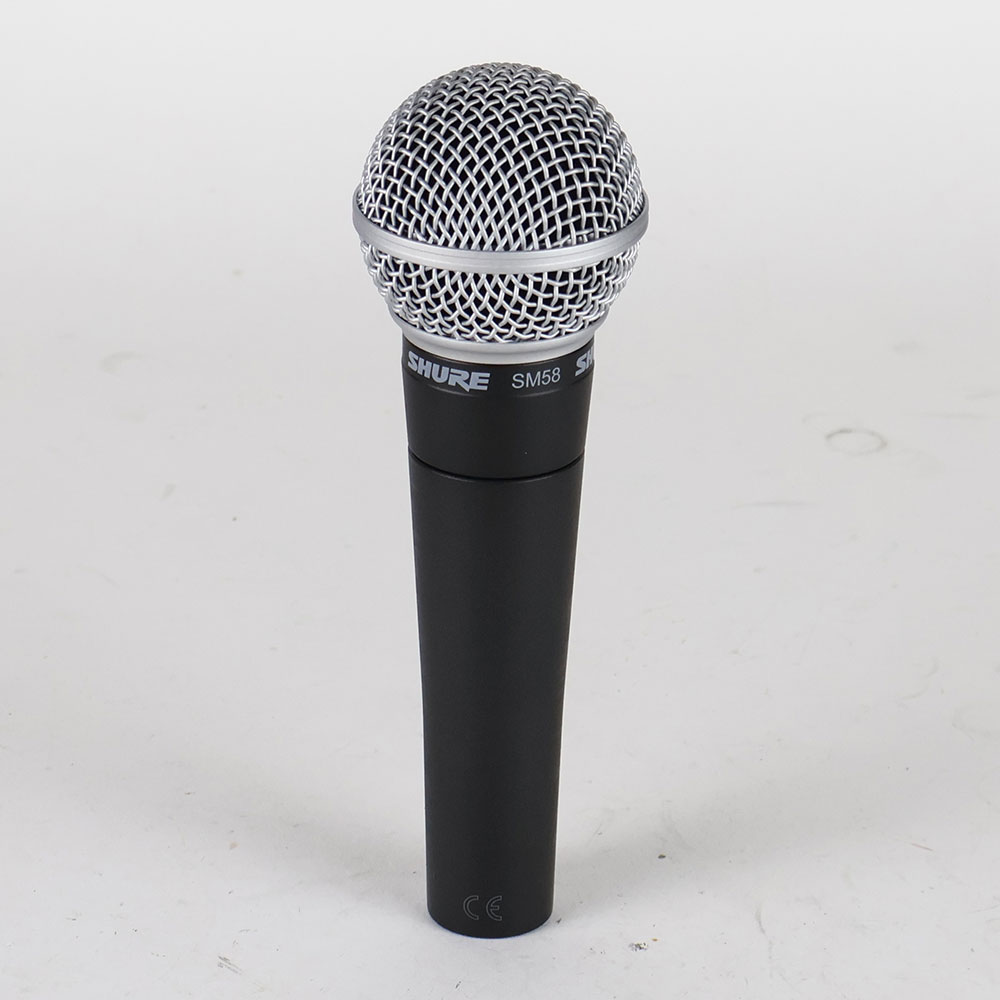 【中古】 マイク ダイナミックマイク SHURE SM58SE スイッチ付き シュアー 58 ゴッパ シュア 裏面