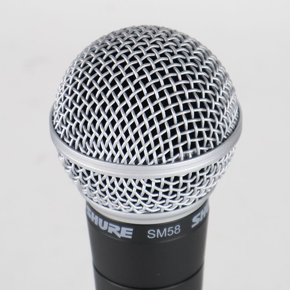 【中古】 マイク ダイナミックマイク SHURE SM58SE スイッチ付き シュアー 58 ゴッパ シュア グリル
