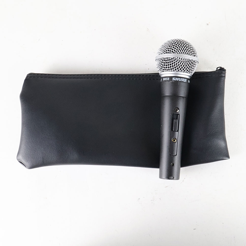 【中古】 マイク ダイナミックマイク SHURE SM58SE スイッチ付き シュアー 58 ゴッパ シュア