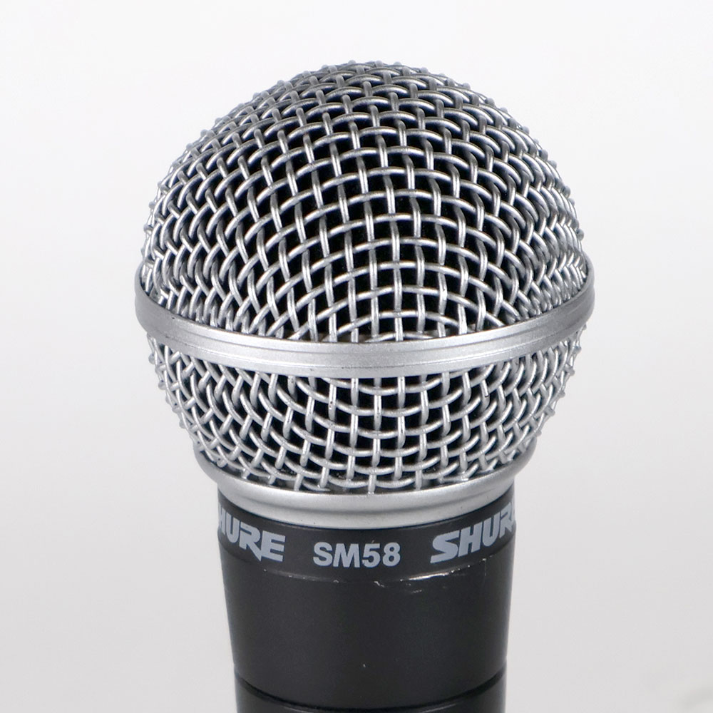 【中古】 マイク ダイナミックマイク SHURE SM58SE スイッチ付き シュアー 58 ゴッパ シュア グリル