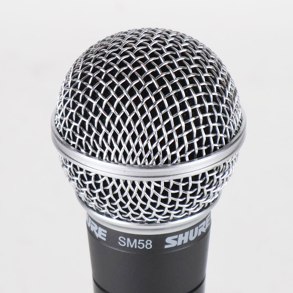 【中古】 マイク ダイナミックマイク ボーカル用 SHURE SM58 シュアー 58 ゴッパ シュア グリル