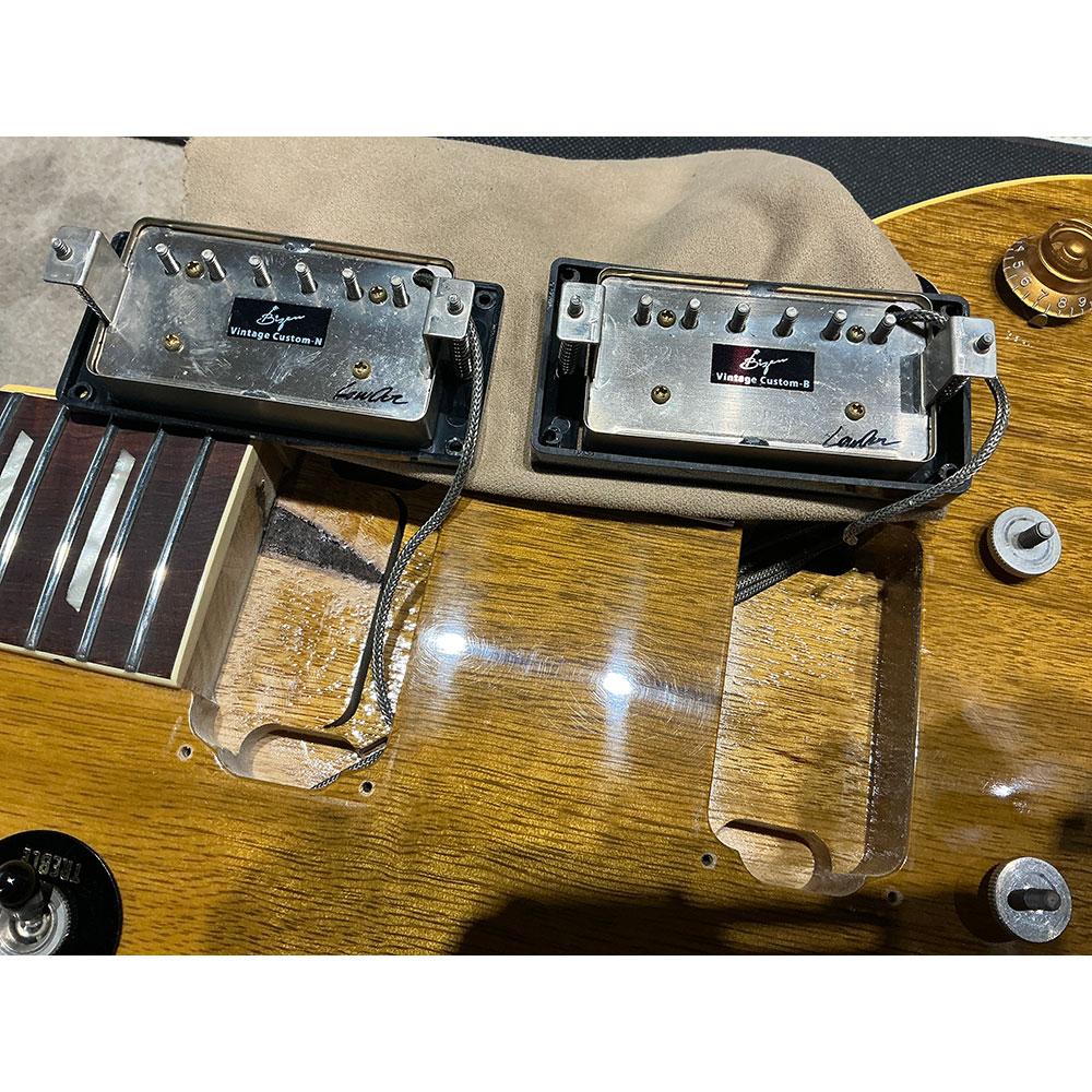 【中古】 エレキギター Bizen Works BURNED Standard ALL KORINA 日本製 ビゼンワークス ピックアップ