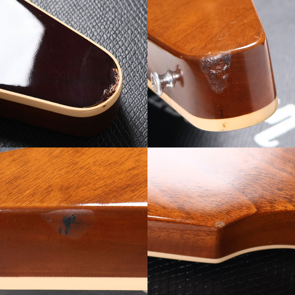 【中古】 エレキギター Gibson Grace Potter Signature Flying V Nocturnal Brown 2012年製 グレイス・ポッターモデル フライングV 傷