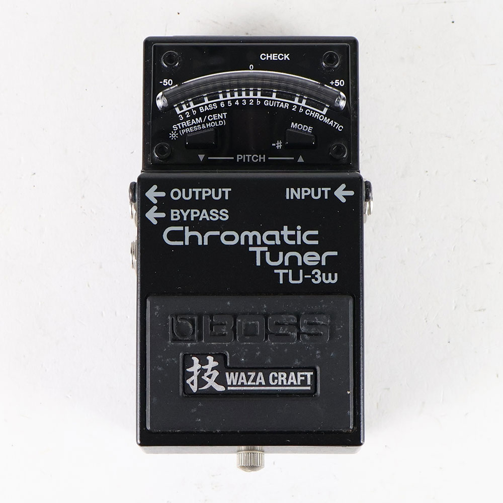 【中古】 BOSS TU-3W Chromatic Tuner WAZA CRAFTシリーズ ギターチューナー
