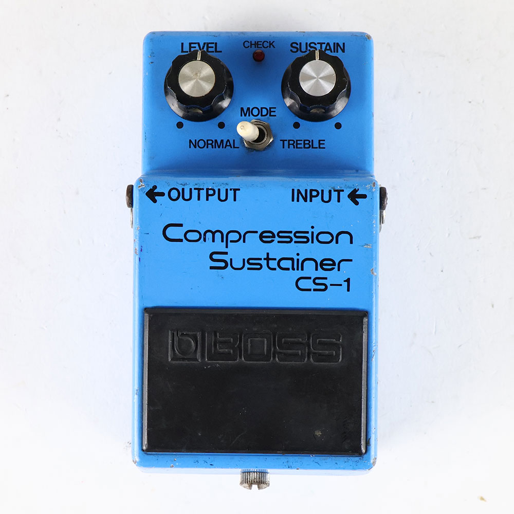 【中古】 コンプレッサー エフェクター BOSS CS-1 Compression Sustainer 銀ネジ ギターエフェクター