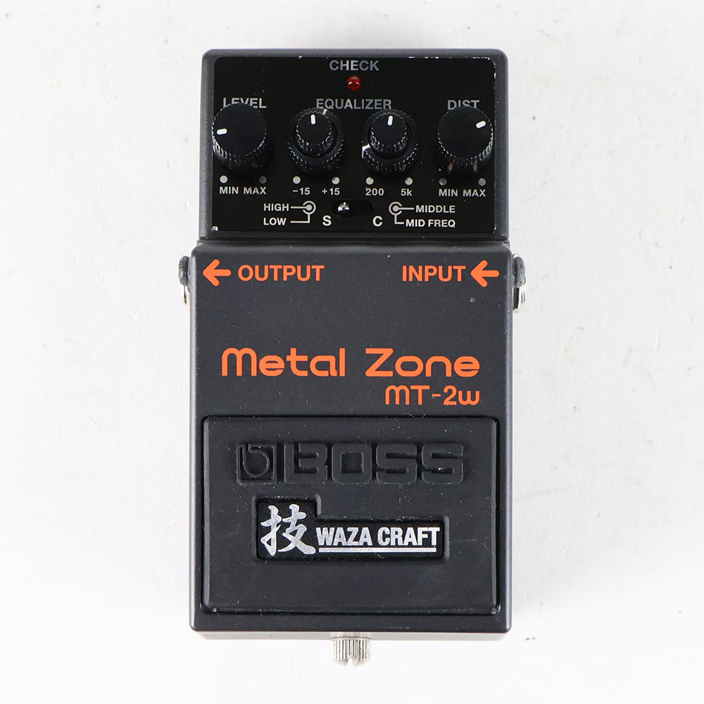 【中古】 BOSS MT-2W WAZA CRAFT Metal Zone メタルゾーン ディストーション ギターエフェクター