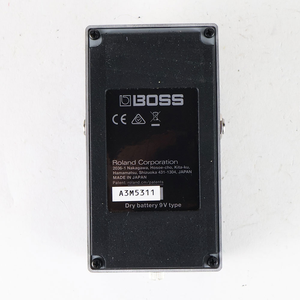 【中古】 BOSS MT-2W WAZA CRAFT Metal Zone メタルゾーン ディストーション ギターエフェクター 裏面