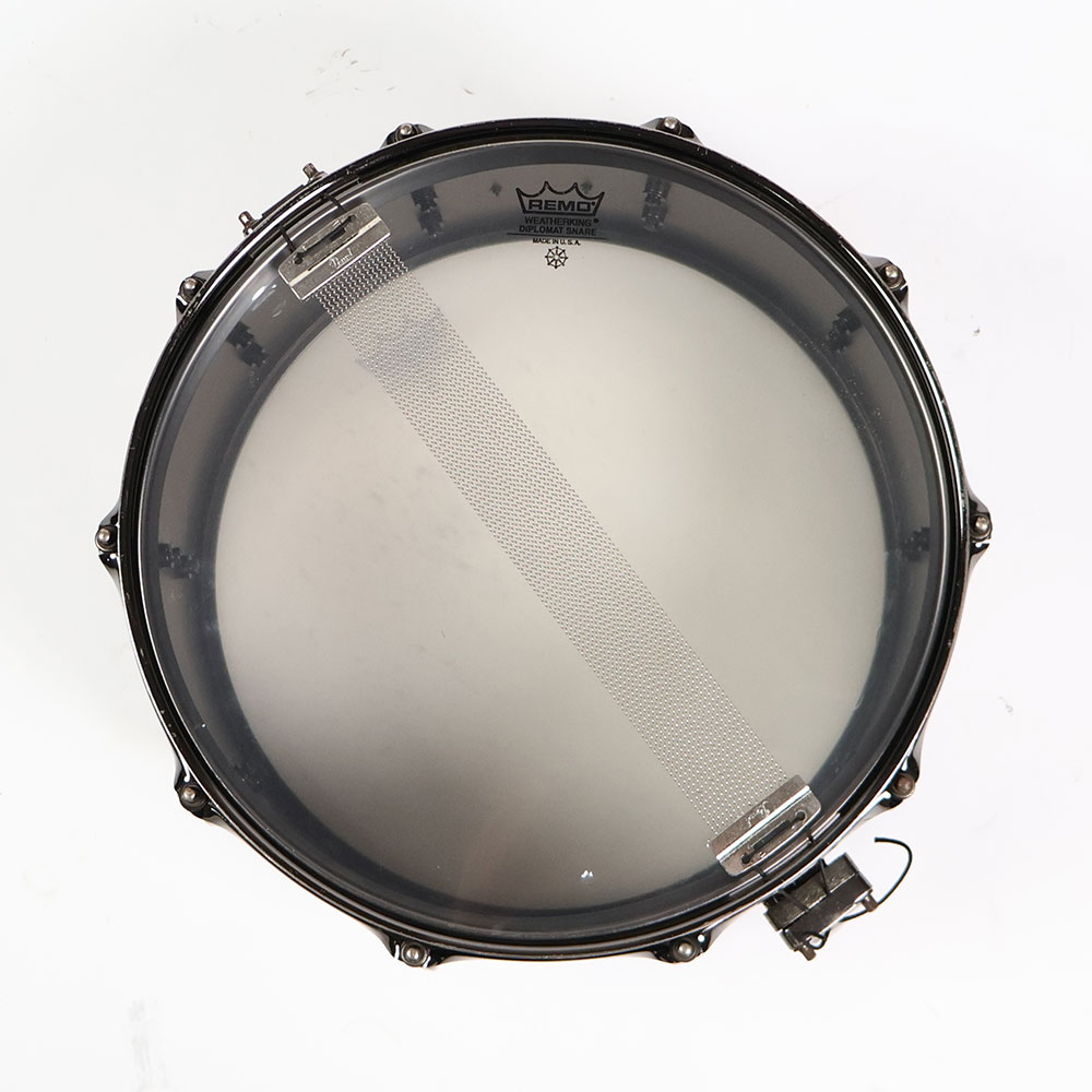 【中古】 スネアドラム タマ TAMA ST1465BN Metal Works Serie 14x6.5 スネアドラム 裏面