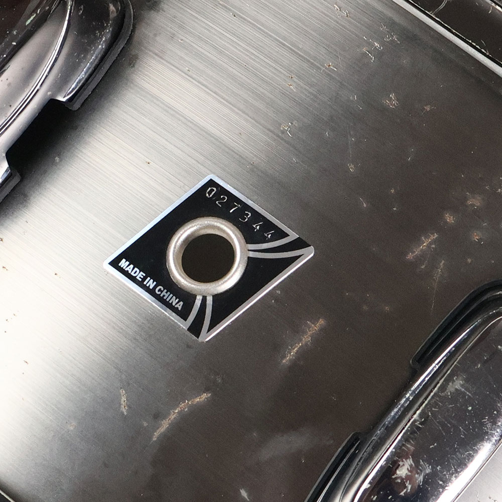 【中古】 スネアドラム タマ TAMA ST1465BN Metal Works Serie 14x6.5 スネアドラム バッジ