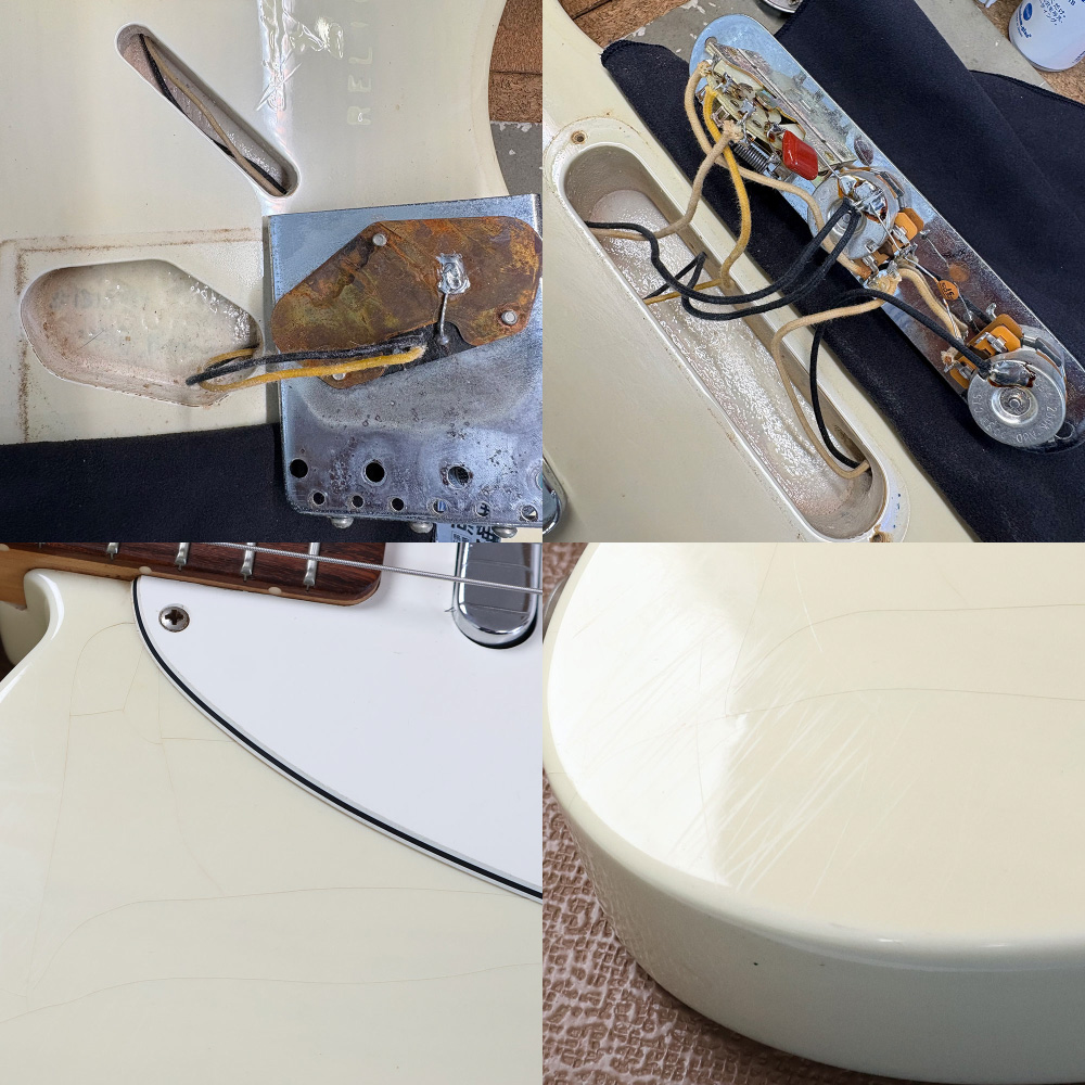 【中古】 エレキギター Fender Custom Shop 1963 Telecaster White Blonde NOS 2001年製 フェンダーカスタムショップ テレキャスター 傷