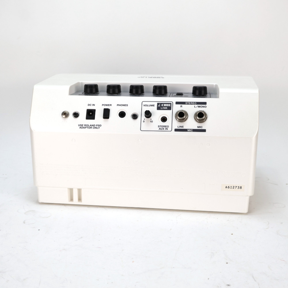 【中古】 モニタースピーカー ローランド ROLAND CUBE LITE MONITOR キューブライトモニター CUBE-LM リア画像