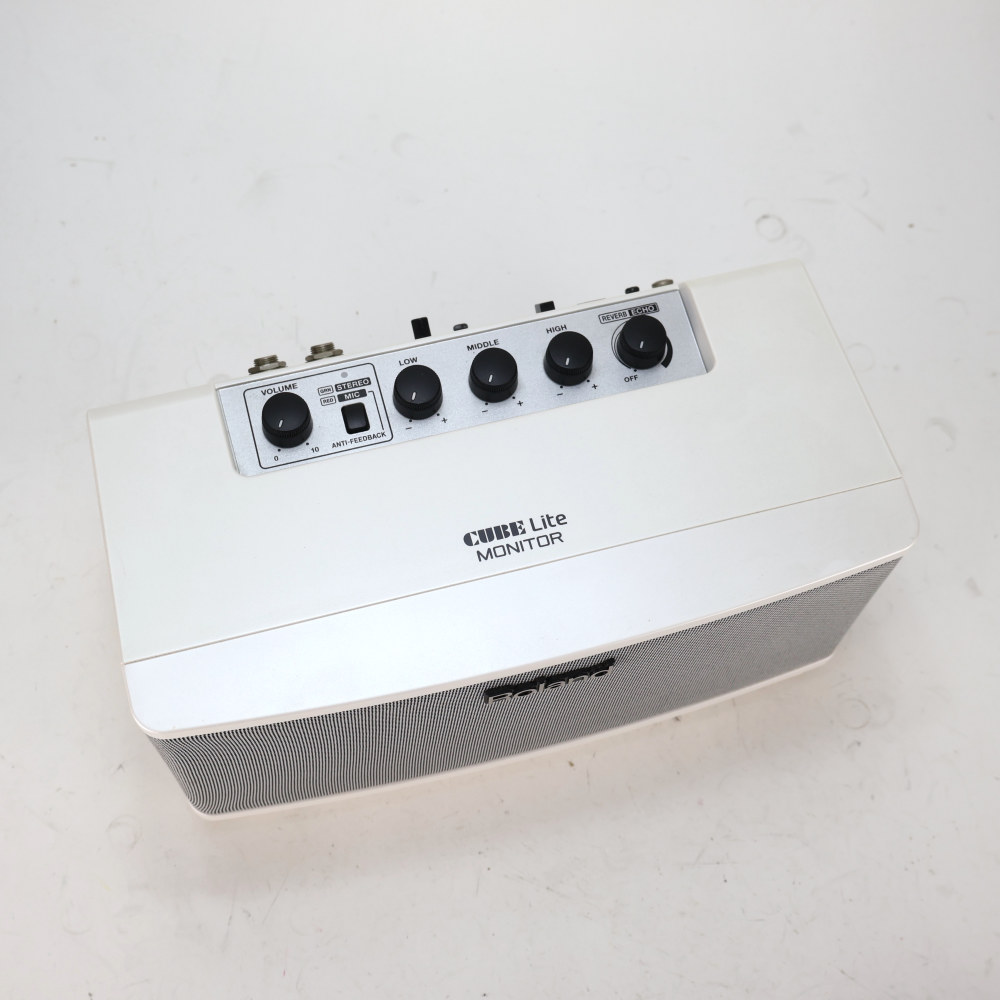 【中古】 モニタースピーカー ローランド ROLAND CUBE LITE MONITOR キューブライトモニター CUBE-LM トップ画像