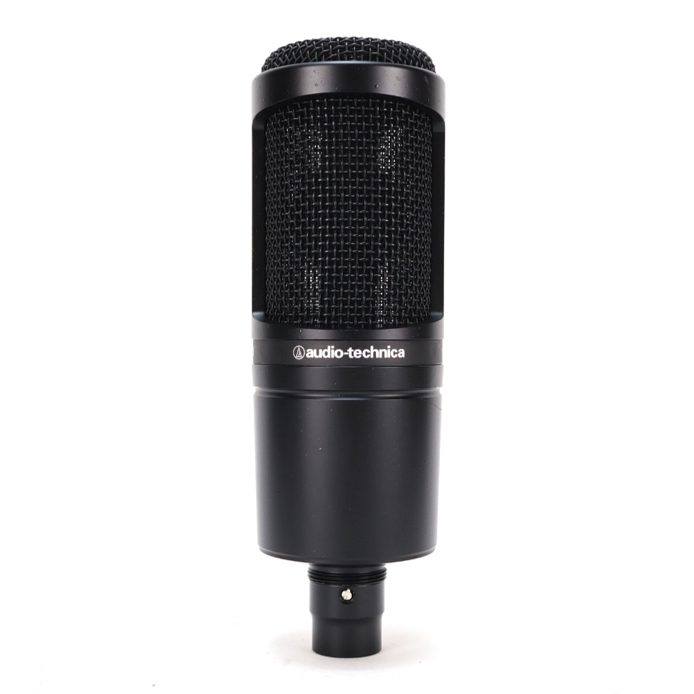 【中古】 コンデンサーマイク AUDIO-TECHNICA AT2020 オーディオテクニカ オーテク フロント画像