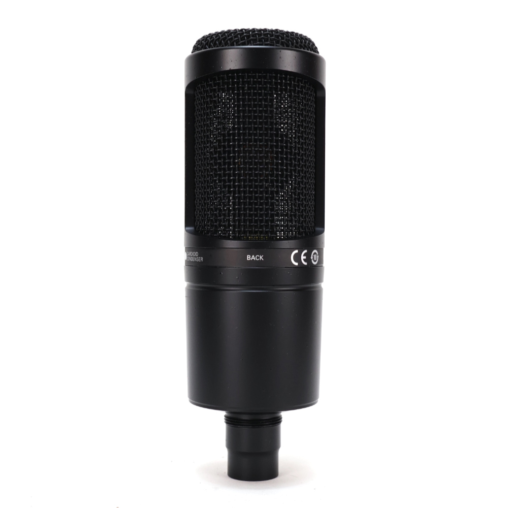 【中古】 コンデンサーマイク AUDIO-TECHNICA AT2020 オーディオテクニカ オーテク リア画像