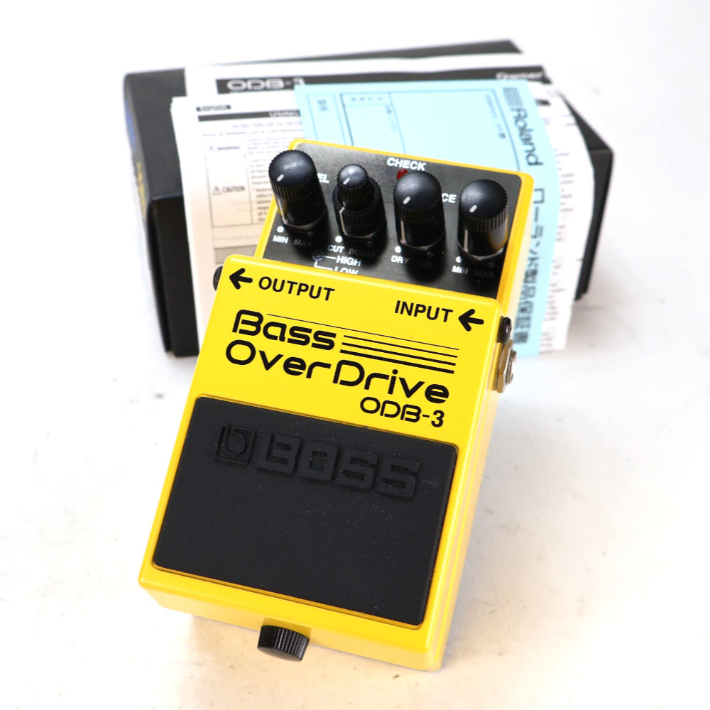 【中古】 ベースオーバードライブ エフェクター BOSS ODB-3 Bass OverDrive ベースエフェクター