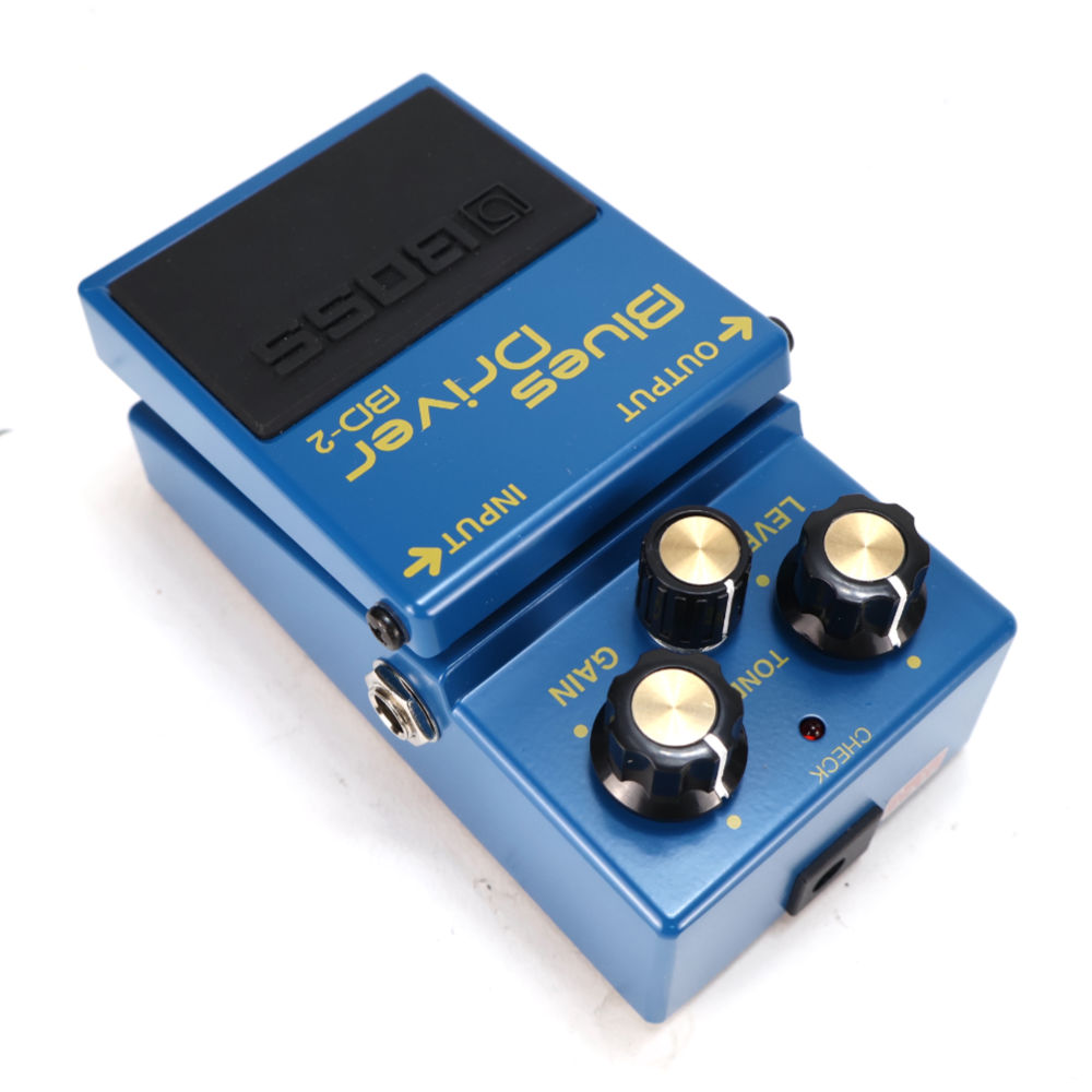 【中古】 ブルースドライバー エフェクター BOSS BD-2 Blues Driver ギターエフェクター オーバードライブ ブルドラ リア斜めアングル画像