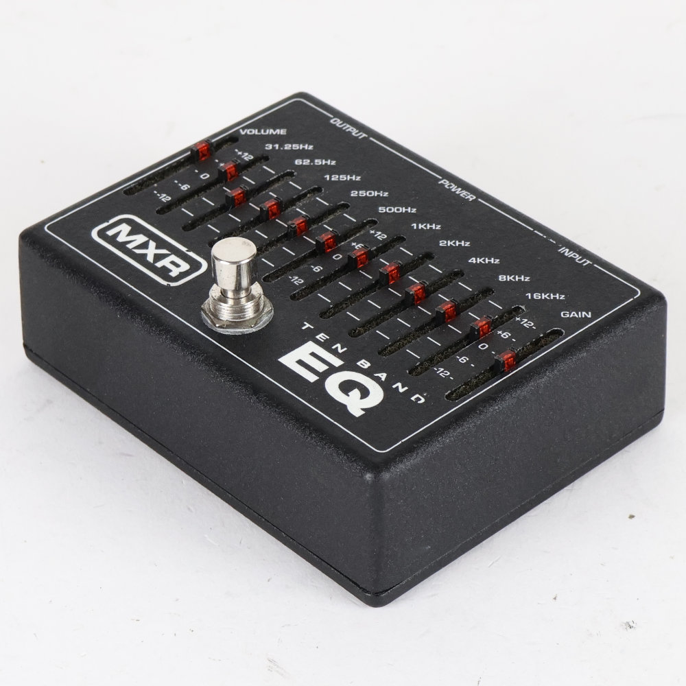 【中古】 MXR グラフィックイコライザー エフェクター M108 10 Band Graphic EQ ギターエフェクター M-108 側面