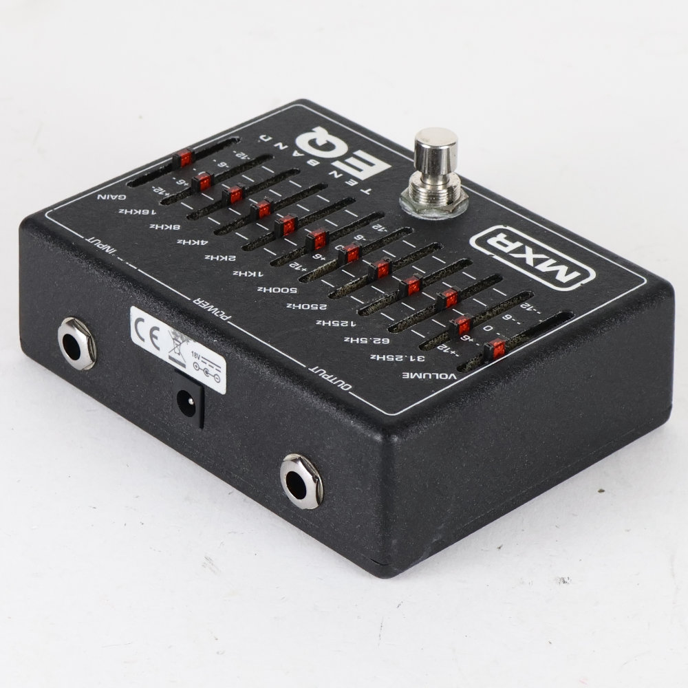 【中古】 MXR グラフィックイコライザー エフェクター M108 10 Band Graphic EQ ギターエフェクター M-108 側面