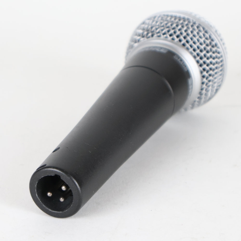 【中古】 マイク ダイナミックマイク ボーカル用 SHURE SM58 シュアー 58 ゴッパ シュア 接続端子
