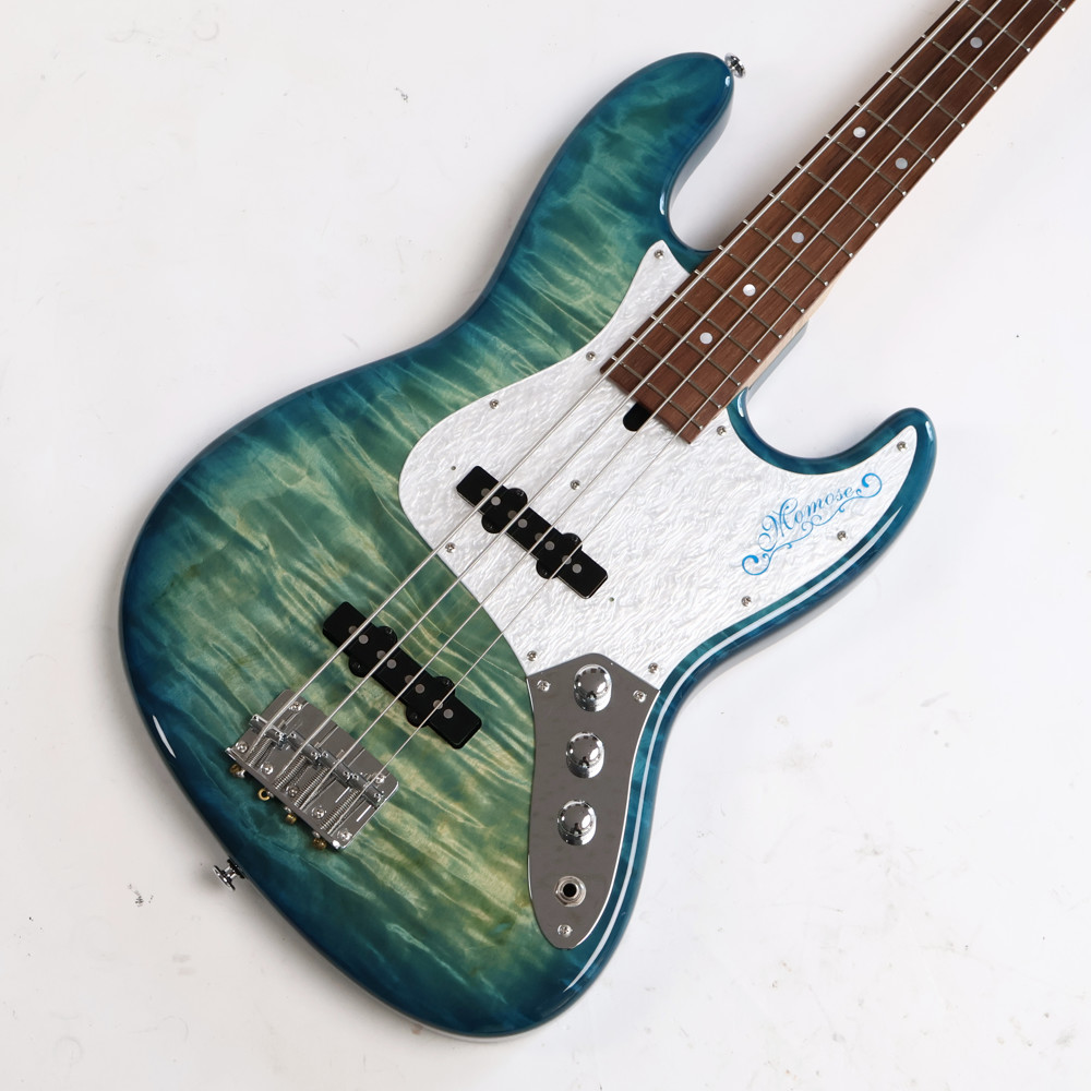 【中古】 エレキベース MOMOSE MJ-BC-’21WSE-F・TOCHI/NJ RBL-B 30TH ANNIVERSARY モモセ 2021年製 Royal Blue Burst ボディトップ