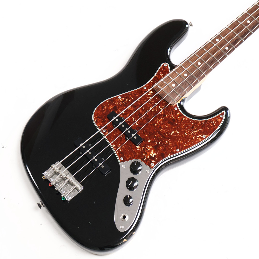 【中古】J.W.Black Guitars JWブラック JWB-JP-JB Black 2020年製 マッチングヘッド 日本製 エレキベース ボディトップ